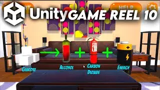 Respiration 🫁 : Game Reel Showcase Vol 10 🎮 #animation #games #shorts