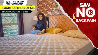 Best Orthopedic Mattress For Back Pain ⚡️ The Sleep Company Smart Ortho Royale Mattress ⚡️ Review