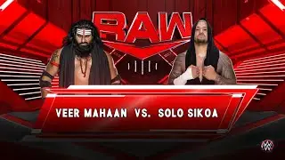 WWE 2K23 Veer Mahan vs Solo Sikoa at Raw Gameplay [1080p]|#WWE2K|#WWE |#2K |#WWE2K23