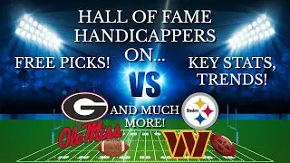 Hall of Fame handicappers make their CFB/NFL Picks!