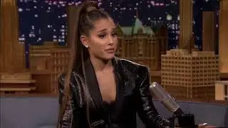 Ariana Grande tells the story of when her Nonna first talked with Pete Davidson