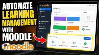 How to automate learning management with Moodle - Easy Tutorial
