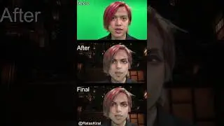 Turn yourself into Anime Character - Demon Slayer Compare Test in shorts