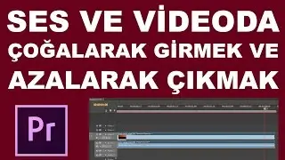 Ses ve Videoda Çoğalarak Girmek ve Azalarak Çıkmak | Premiere Pro Dersleri