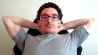 Fabi is Flexing Those Biceps