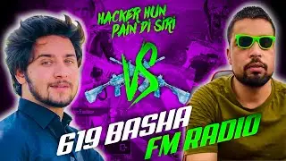 🥵619 BASHA VS HACKER FM RADIO YT  |Full HEAVY SCENE  M416 1v1 TDM👿