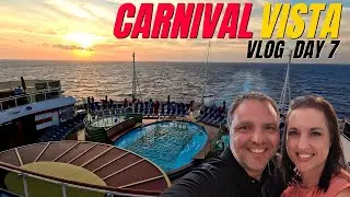 Carnival Vista Caribbean Cruise - Final Sea Day - VLOG Day 7