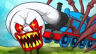 THOMAS.EXE SAD ORIGIN STORY... (Cartoon Animation)