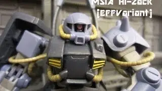 Gundam Review : MSIA Hi-Zack (EFF Variant)