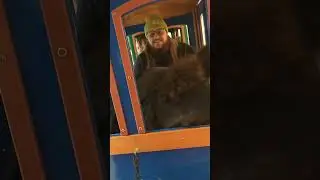 Southridge Mall train. A great day to have a birth.