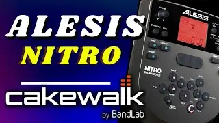 Recording Alesis Nitro Mesh Electronic Drum Kit in Cakewalk