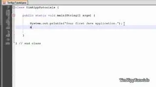 Java - Compiling And Running First Application