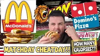 THE ULTIMATE UNITED MATCHDAY CHEATDAY!! fast food madness 