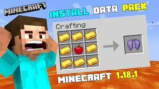 How to Download and install Data Packs in Minecraft 1.18 | Minecraft Data Packs Tutorial | Datapack