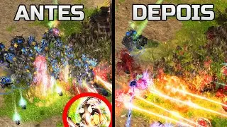Como Enfrentar Disruptor no StarCraft 2 (Ou não) - Rangel vs SneakyTurtle - Amantes SC2