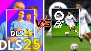 DLS 25 FC VS MOBILE 25 / FC 25 PS 5 🤔
