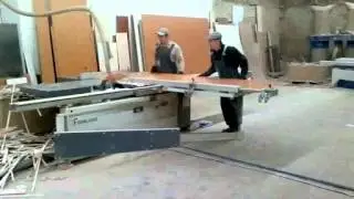 Распиловка ЛДСП на станке