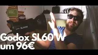 Godox SL60W  - Dauerlicht LED - Unboxing und erster Test