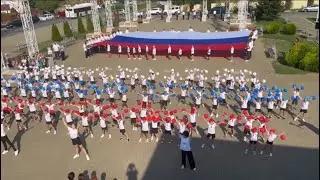22 августа в Лазаревском прошло празднование дня Государственного флага России 🇷🇺❤️