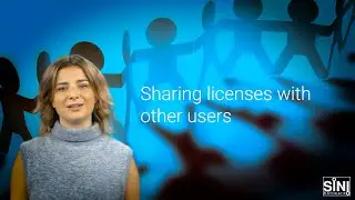 Sharing licenses with other users