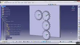 gear simulation catia dmu kinematics