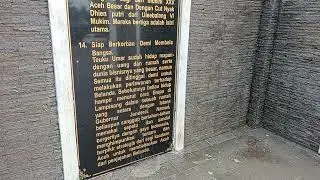 Menilik Tugu Teuku Umar dari Dekat
