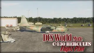 DCS С130 Flight plan План полета