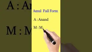 A.M.U.L  Full form  |  Full form of AMUL  |  