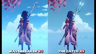 Raiden Shogun - Wavebreaker's Fin vs The Catch - Weapon Comparison