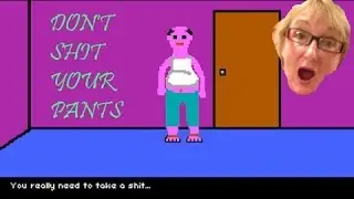 Don't Shit Your Pants! - Gaming With Mom - Can't Pee