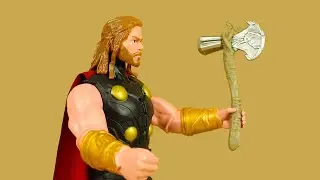 Unboxing and Review THOR AVENGERS FAKE TOYS | Rooster Workshop