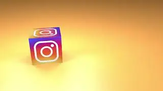 Motion Made - Instagram 3d Logo Loop Animation Royalty Free Footage