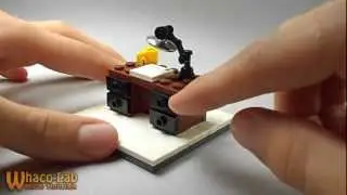 LEGO TUTORIAL | How To Build a Desk