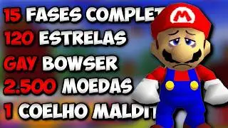 I got 100% completion in Mario 64... and it was INSANE.