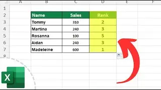 How to Calculate a Rank in Excel (Decending & Ascending)