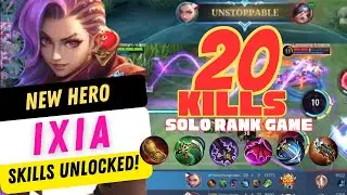 How to Use the New MLBB Hero IXIA: Damage Item Build + Gameplay