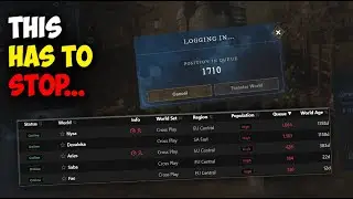 Can the queue problem in new world get fixed?
