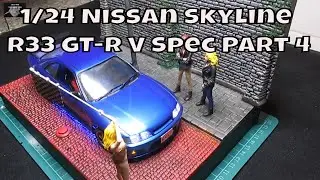 1/24 Nissan Skyline R33 GT-R V Spec Part 4