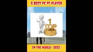💥Top 5 ff pc player in world 🤯 