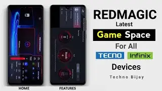 Nubia Redmagic Game Space For All Tecno & Infinix Devices 🔥