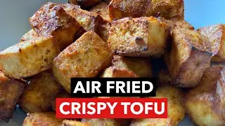 AIR FRYER TOFU RECIPE | NINJA FOODI | VEGAN RECIPE