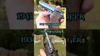 WW2 Guns: P08 Luger vs. Walther PPK