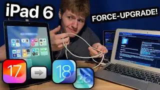 Forcing the iPad 6th Gen PAST iPadOS 17 (upRa1n)