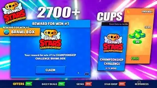 10-Minute BRAWL STARS | 2700+ trophies🏆 || Brawl box opening |