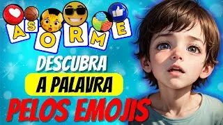 QUAL É A PALAVRA OCULTA COM EMOJIS - (4ª Edição) 😎😍😴
