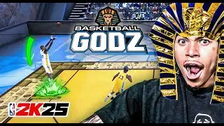 I Took My 6'10 DEMIGOD To BASKETBALL GODZ 2k25!!