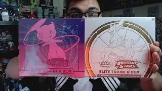 Brilliant Stars ETB & Fusion Strike ETB Opening! Pokemon TCG