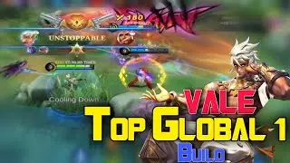 Vale forgotten skill Combo still unstoppable || Vale top best build & gameplay mobile legends
