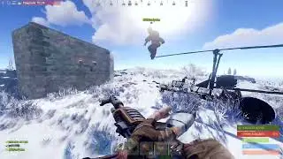 Самый лучший рейд за всю историю раста!!!!