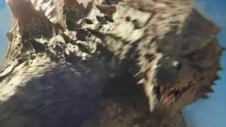 evolved Godzilla but with different roars